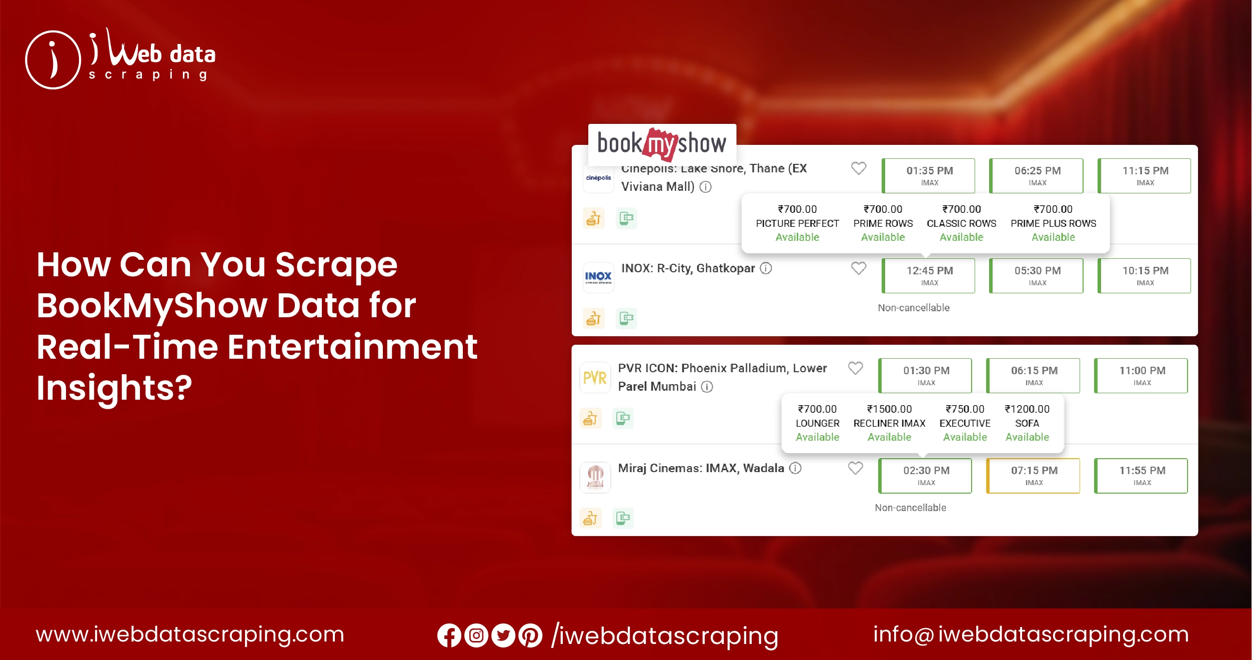 Scrape BookMyShow Data for Real-Time Entertainment Insights